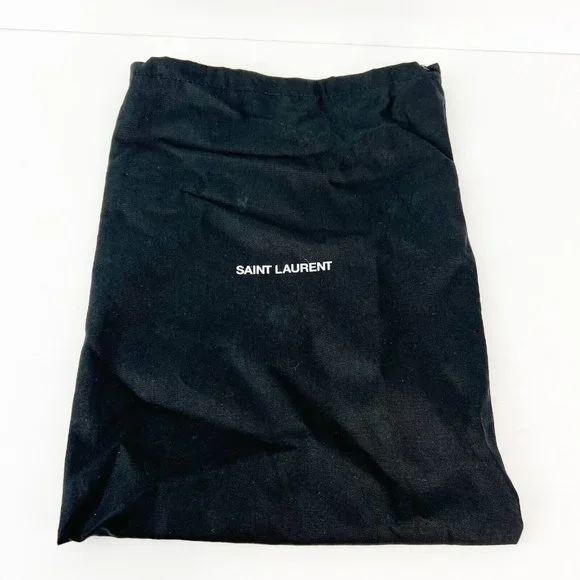 Saint Laurent Tina Strappy Leather High Heel Sandals NIB Size 39.5 US 9.5 - Picture 9 of 9